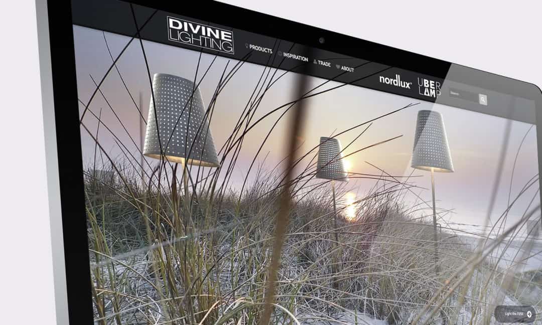 Divine Lighting Website Design and Ecommerce Development
