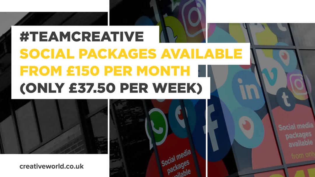 Creativeworld launch Social Media Packages