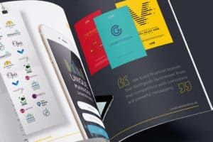 Creativeworld Financial Services Marketing Brochure
