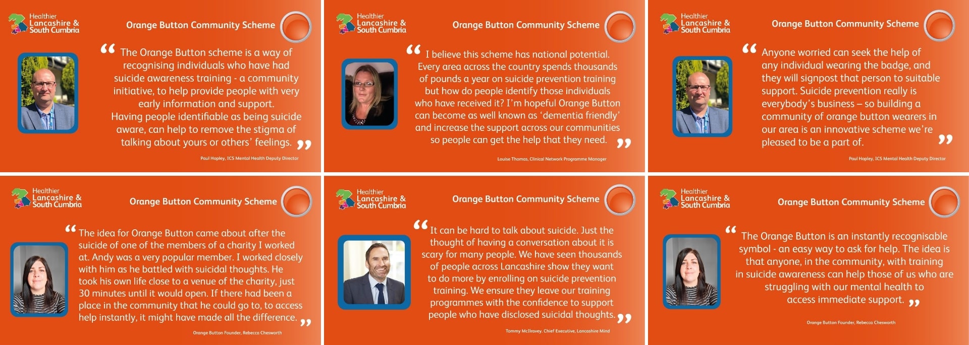 Orange Button Community Scheme Orange Button Community Scheme