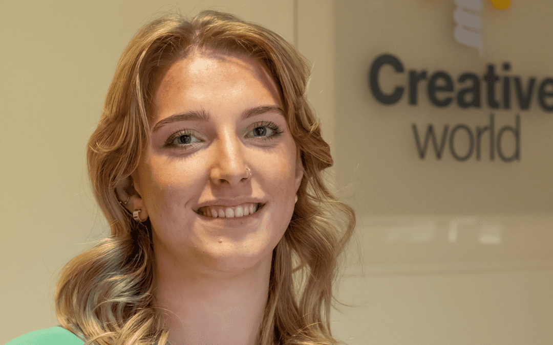 Creativeworld welcomes their newly appointed Apprentice, Natalie!