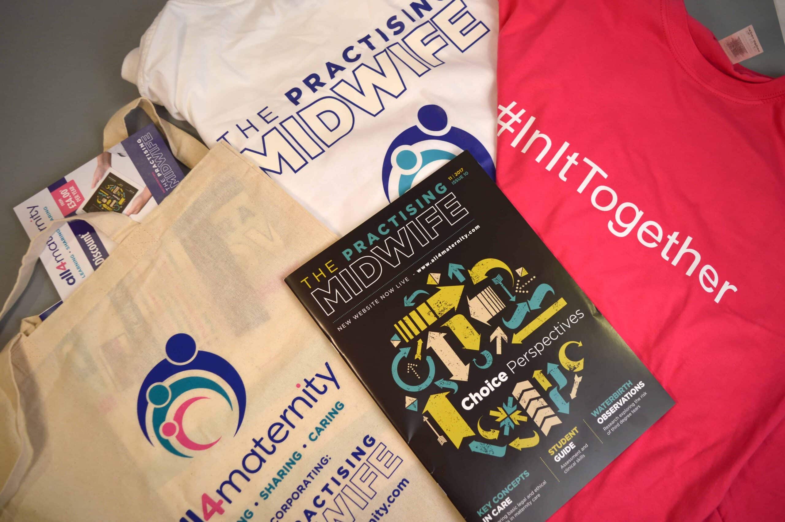 Part of the marketing material featured at the RCM Conference