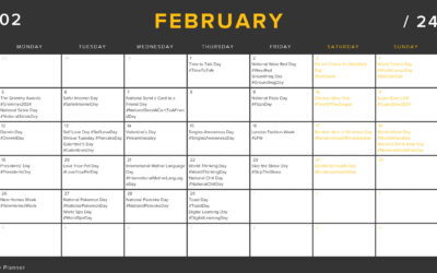 Social Media Calendar 2024: February