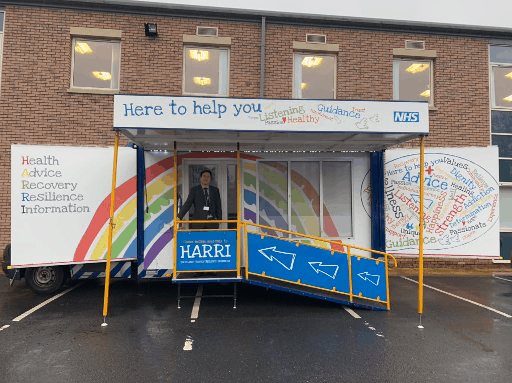 Meet HARRI – the new-look wellbeing resource on wheels