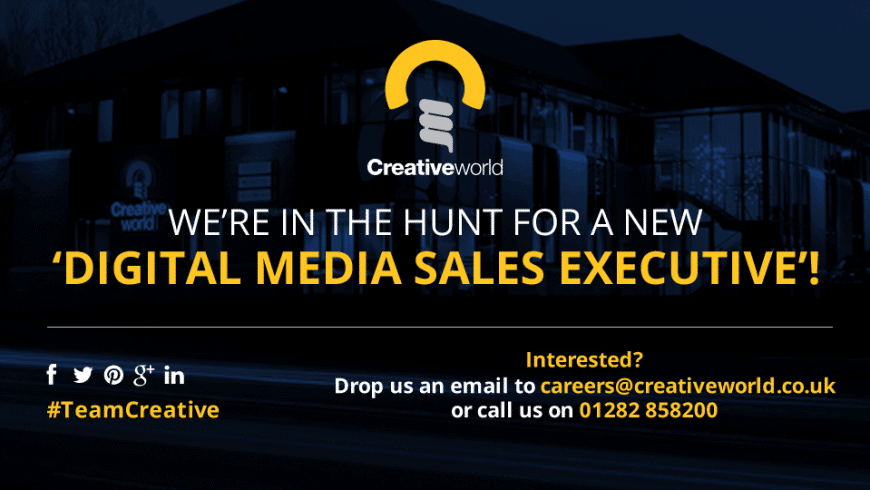 Digital Sales Executive Job Opportunity Digital Media Sales Executive