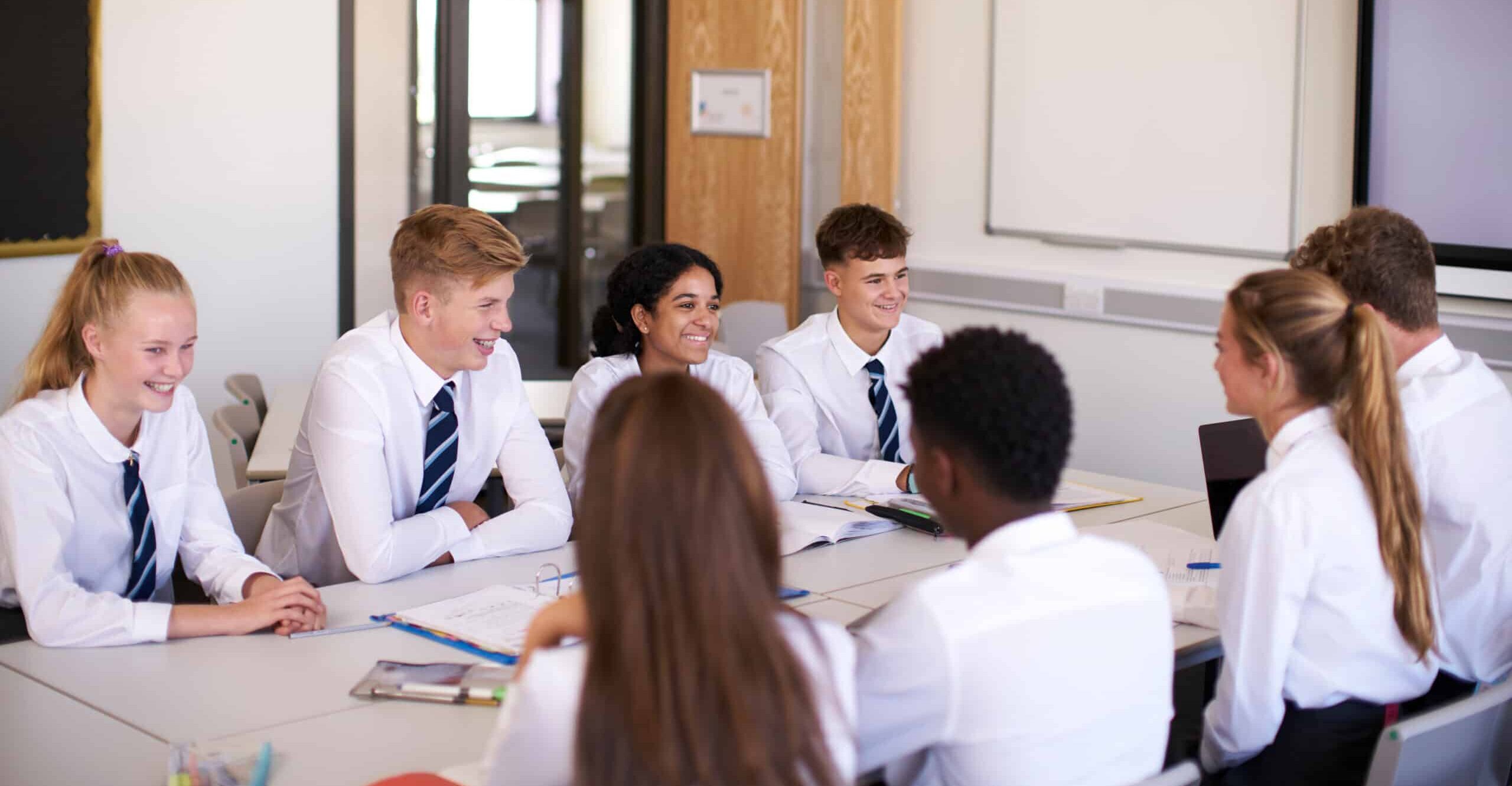 UK School stock photo