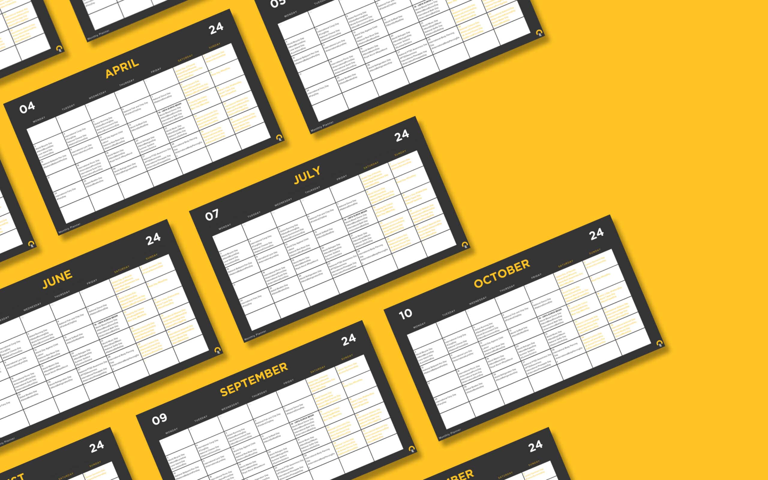 Your August Social Media Calendar: 2024