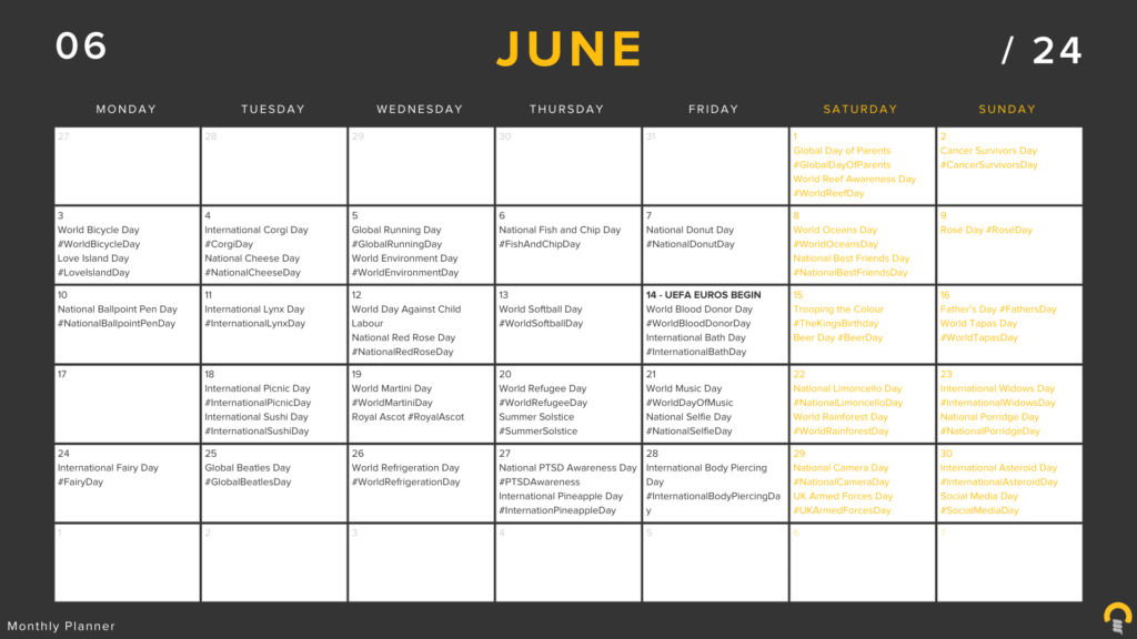 Social Media Calendar 2024: June social-media-calendar-2024-june