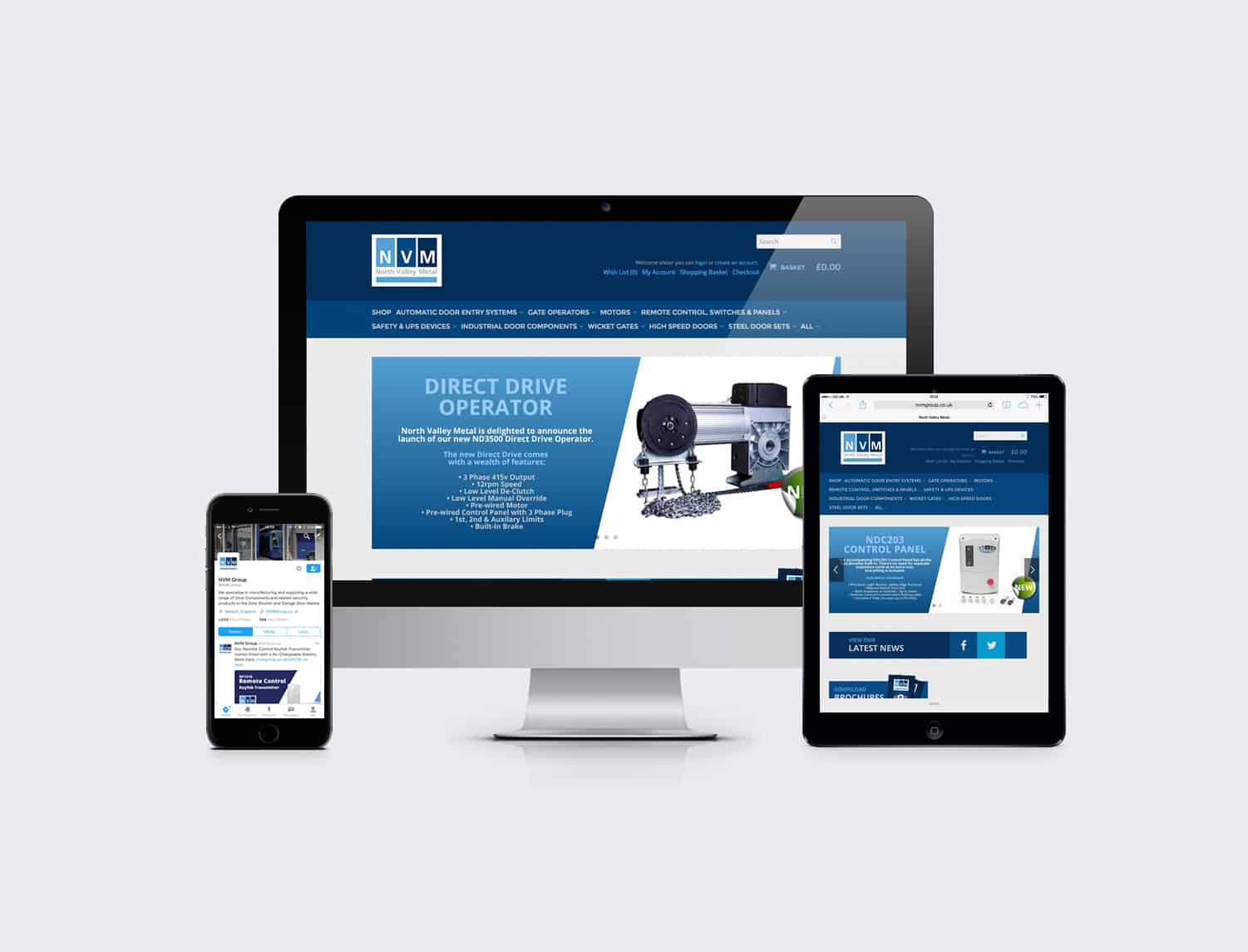 North Valley Metal Website Devleopment & Social Media North Valley Metal Website Devleopment & Social Media