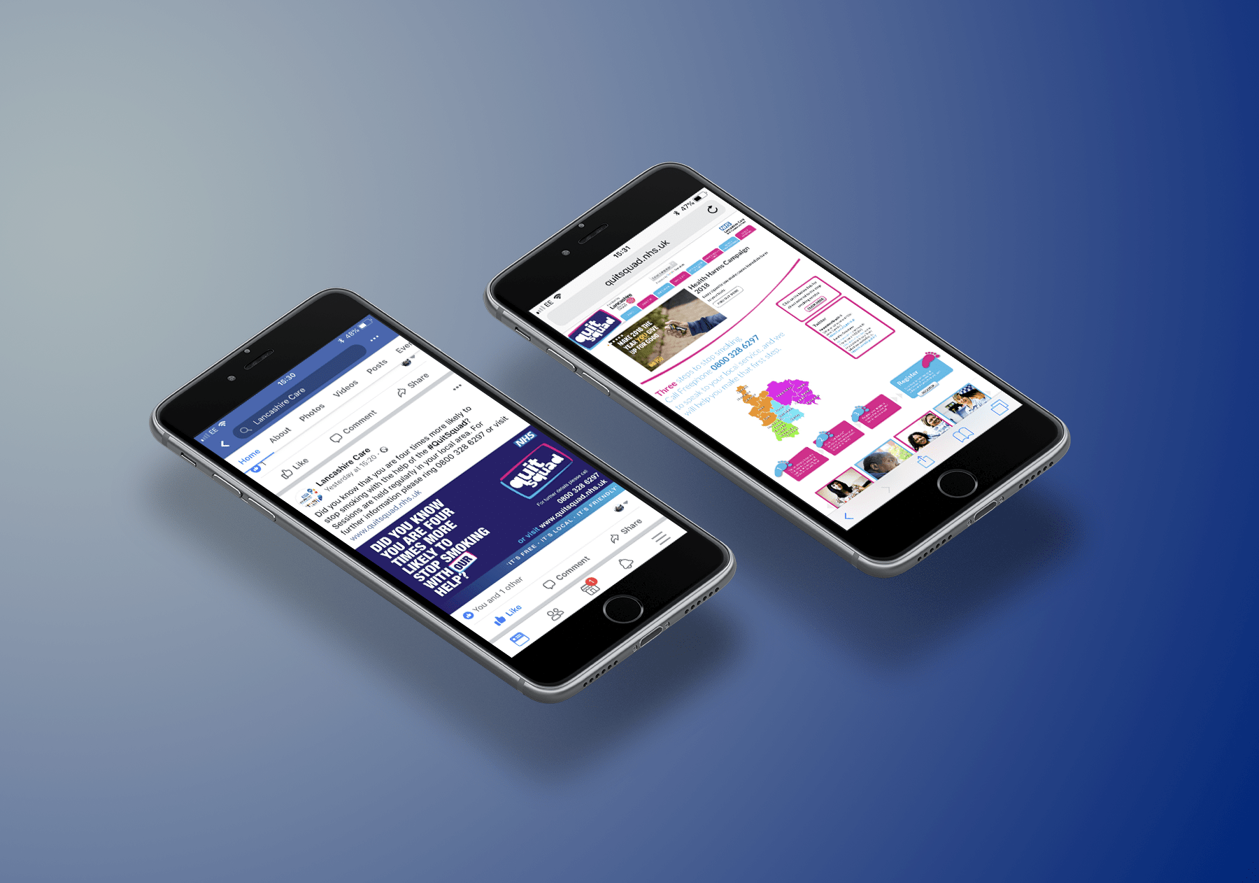 Quit Squad Social Media