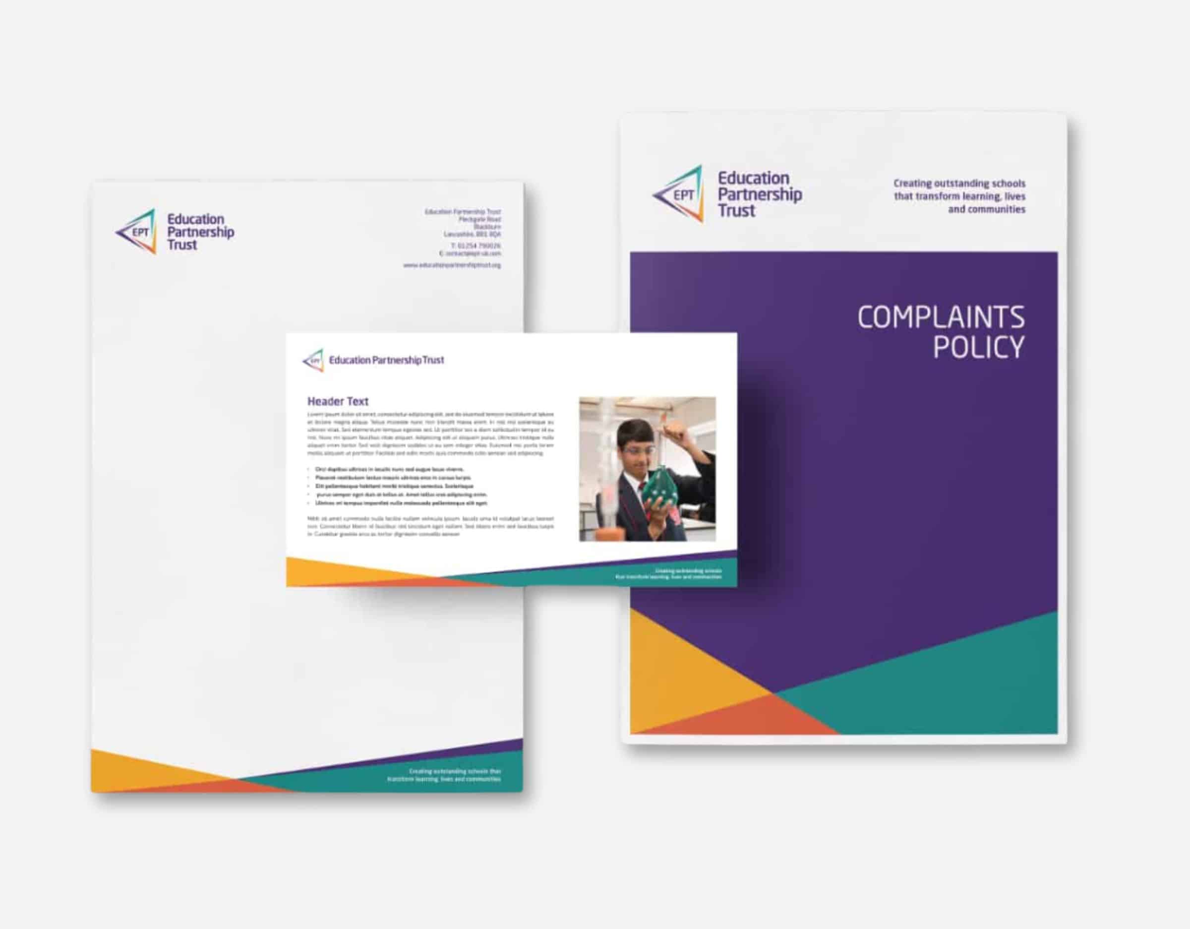 Education Partnership Trust New School Stationery 