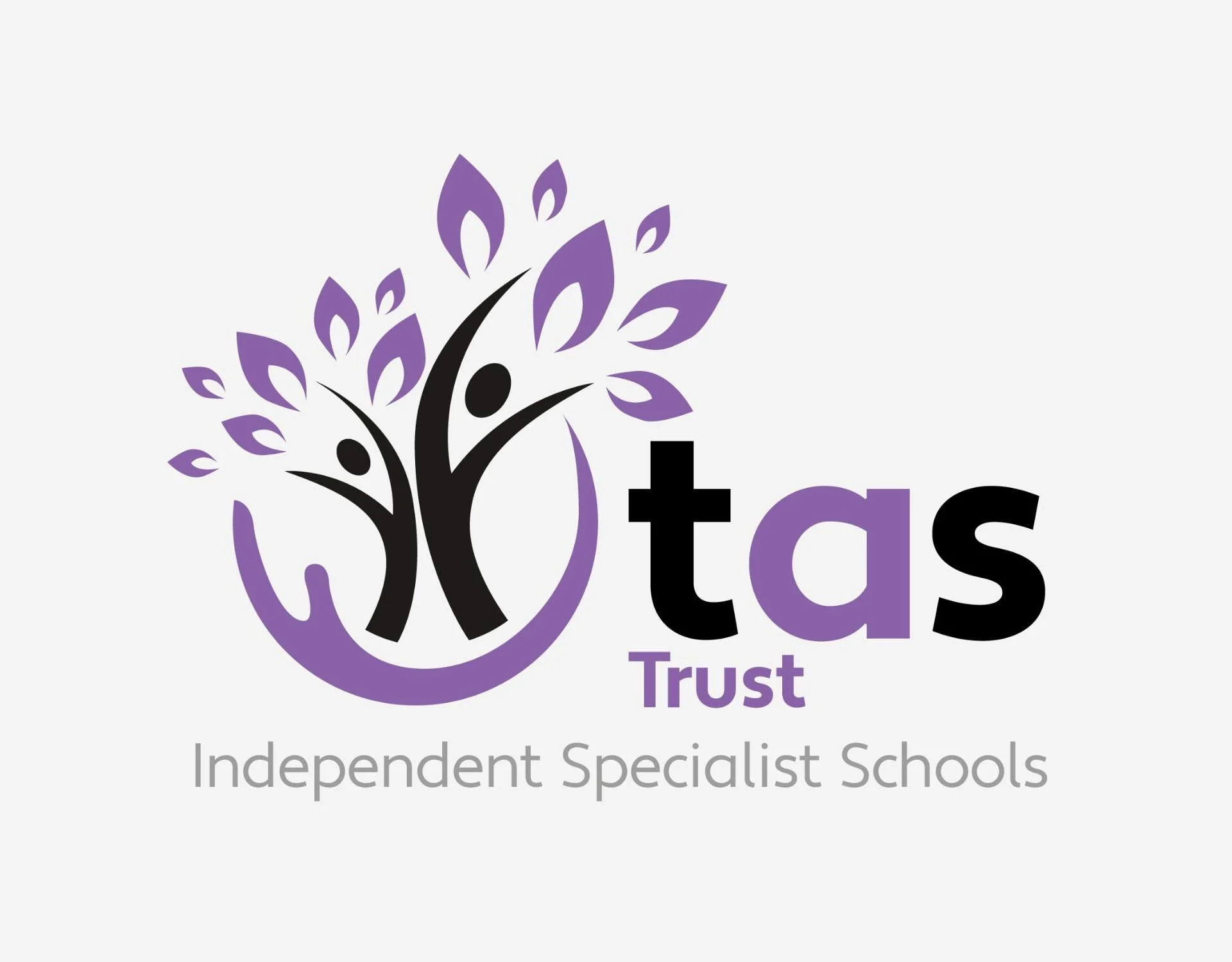 TAS Trust logo with tree and people