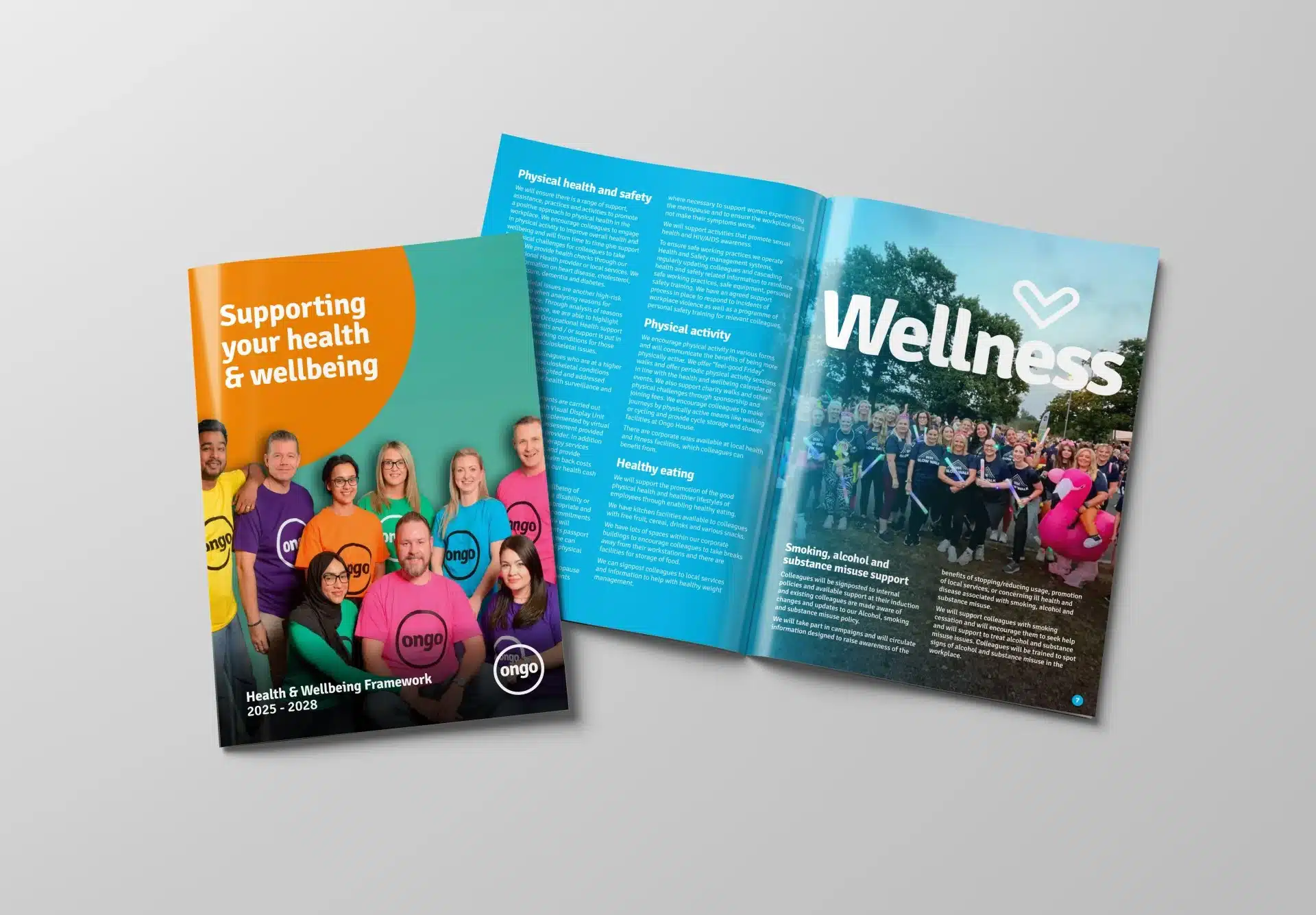 Health and wellbeing framework magazines