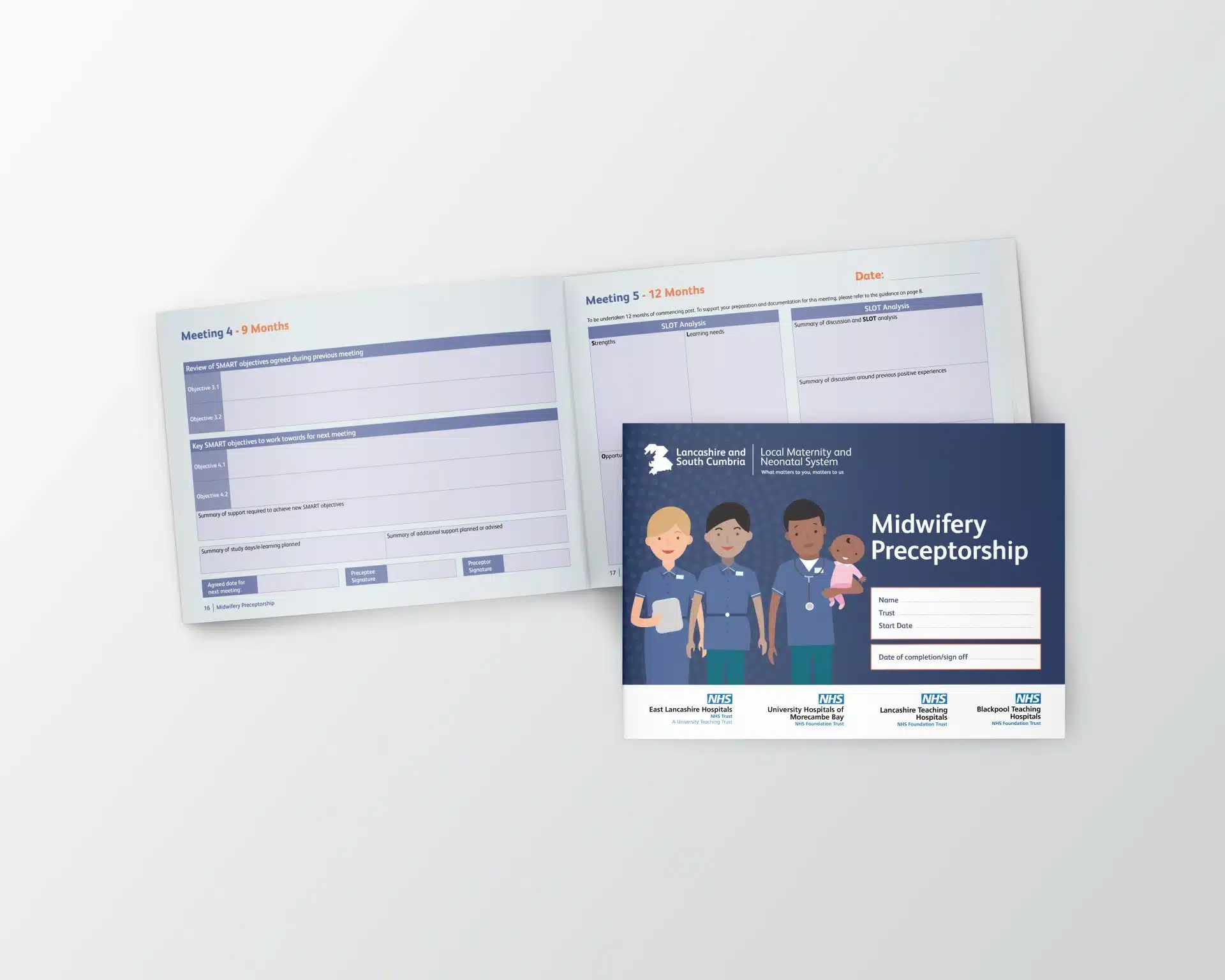 Midwifery Preceptorship booklet on meetings.